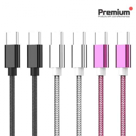 65W C to C 메탈 데이터 고속충전 케이블 0.5M, [1+1] #2