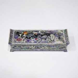 자개필함 선비 호랑이 필함