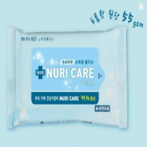 누리케어 손소독티슈 10매