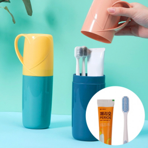 양치컵 파스텔 치약 칫솔세트