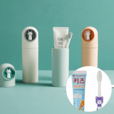 달토끼 여행용어린이 치약 칫솔세트