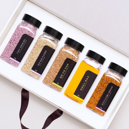 블랙라벨 프리미엄 5조세트 고급 소금선물세트 #2