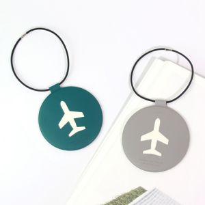 페니체 아이콘 원형 네임택 고급가죽 // 국내생산