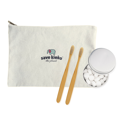 세이브귀예코 에디션 대나무 칫솔 고체 치약 여행세트 #2