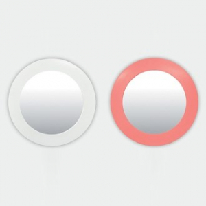 ST-929 엘라 원형경 // 화이트,코랄