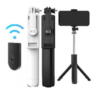 매직 포켓 블루투스 삼각대 미니 셀카봉 BZ-SS30