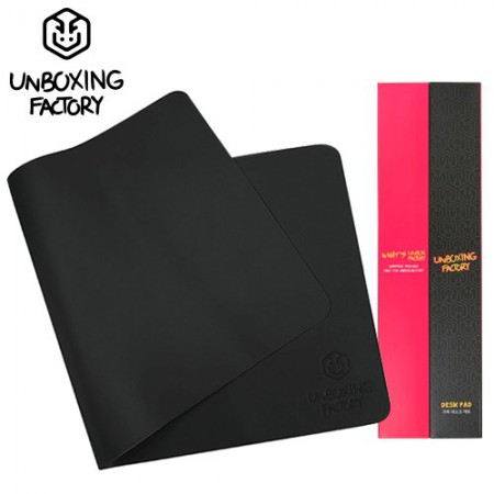 언박싱 팩토리 가죽 데스크 패드 책상매트 키보드 패드 테이블매트 #2