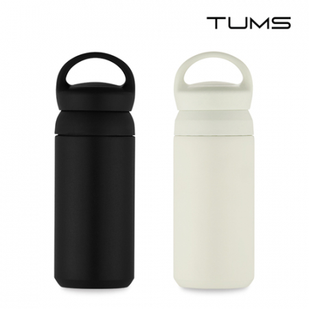 텀스 무지 핸들 파우더 진공 스텐 텀블러 350ml #2
