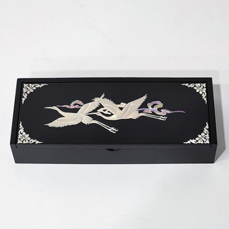 상감 운학 필함 금장 자개띠 볼펜세트 #2