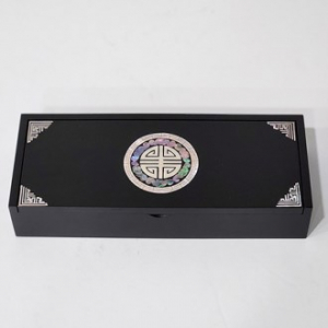 상감 수필함 자개띠 볼펜세트