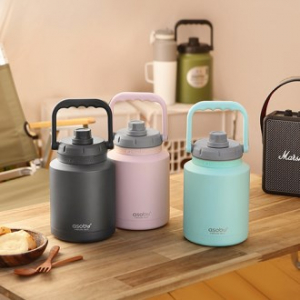 아소부 스텐 진공 미니 워터저그 1L