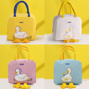 오리소녀 보온 보냉가방 // 인쇄가능