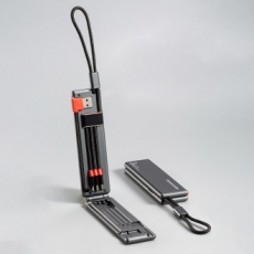 휴먼모션 고속충전 3in1케이블 C타입 8핀 5핀 아이폰 갤럭시 여행용차량용