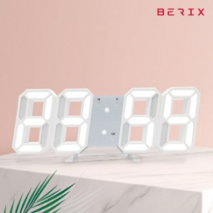 베릭스 3D 미니 LED 벽시계 FD-110