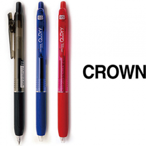 크라운 퀵 드라이 바이트 볼펜 BC-018S // 국산