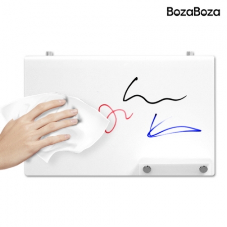 모니터 / 파티션 거치식 화이트보드 다용도 멀티 보드 중형 (500*300mm) #4