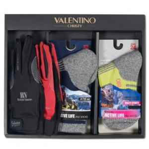 발렌티노 기능성종목 등산 양말 (남 / 여) +발렌티노 터치폰 등산 장갑 (남 / 여) 4종 세트