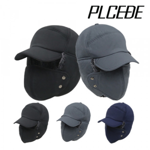 플씨드 방한 챙 마스크 모자