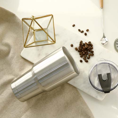 맘모스 텀블러 5종, 대용량 실버텀블러 #3