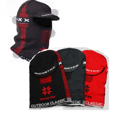 럭셔리형,챙바라클라바,워머,두건겸용,겨울용, 러져스포츠용 #3