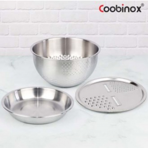 [쿠비녹스] 아트웨어 쌀함박 쟁반 채칼 3종 세트