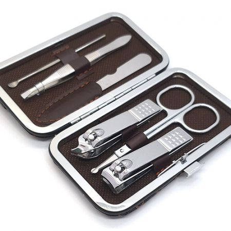 담아 손톱깎이 브라운패턴 코털가위 #2