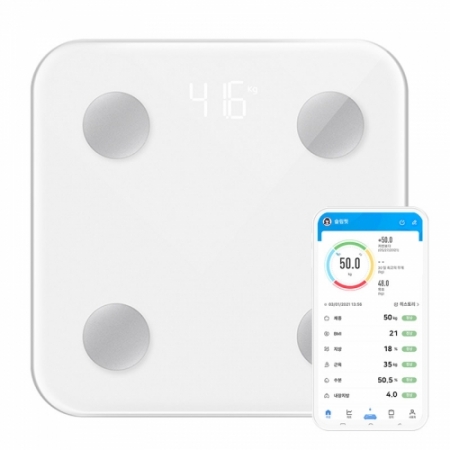 [슬림핏] 블루투스 인바디 체지방 체중계 #2