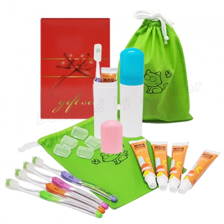 선물세트_치아튼튼_5호_파스텔클린캡5p_칫솔치약세트 #3