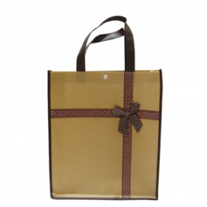 [리본 부직포가방-대] 신발 가방 / 보조가방 / 고급 형