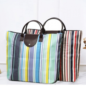 옥스포드 접이식 시장 바구니 45x37x12cm