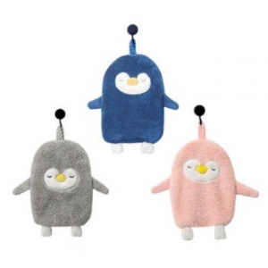 펭귄 극세사 주방타올 (opp) 32x32cm