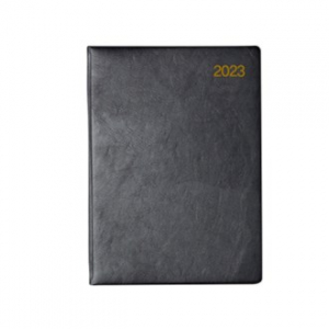 스프링 가죽 PU 베이직 포켓 다이어리 25절