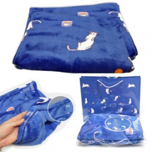 [GEO 극세사 캣츠 담요] 무릎담요 / 극세사 / 쇼핑백증정