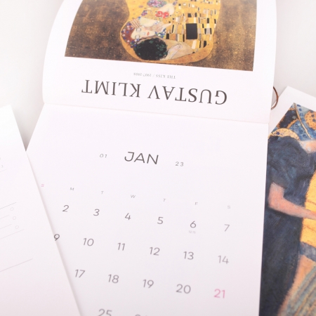 2023년 감성 우드 포스터 벽걸이 달력 #4