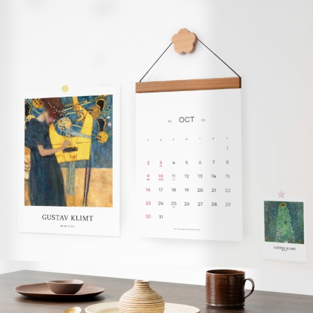2023년 감성 우드 포스터 벽걸이 달력 #2