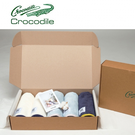 크로커다일 투톤보다 타올5매  세트 - 40수 코마 사 #2