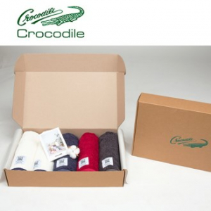 크로커다일 유러피언 타올 5매 세트 220g