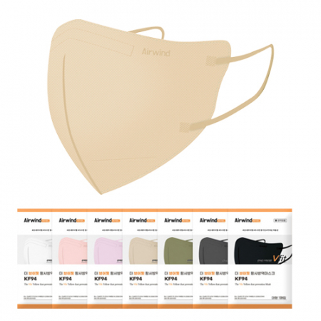 에어윈드 더브이핏 황사 방역마스크 KF94 / 새부리형 #2