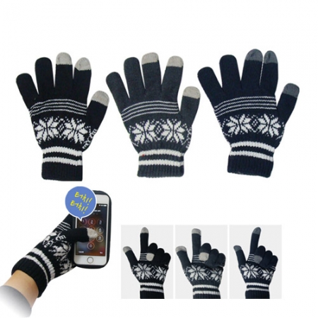 [눈꽃 스마트폰 장갑-일반형] 장갑 / 터치 장갑 / 자수가능 / 개별OPP포장 #2