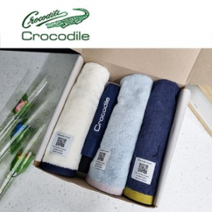 크로커다일 40수 코마사 투톤보다 타올 + 3단 6K 암막 우양산 세트 - 54번