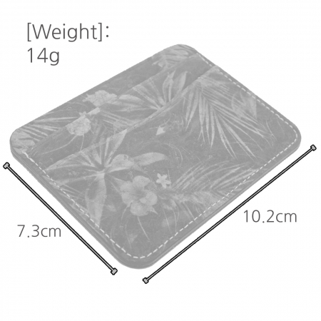 브이 카드지갑 나무 껍질 코르크 식물 가죽 #7