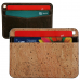 작은이미지: 브이 카드지갑 나무 껍질 코르크 식물 가죽 #3