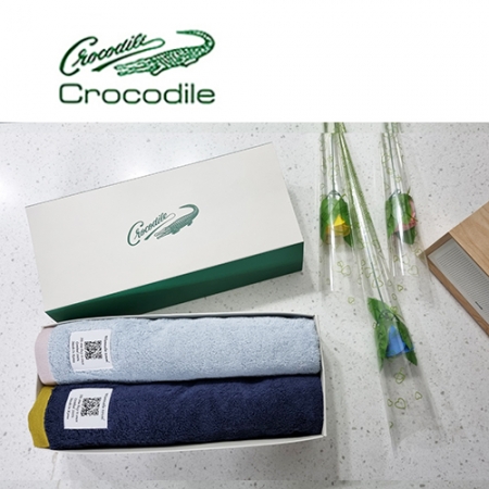 크로커다일 코마사 - 200g 투톤 보다타올 2매  세트 #2