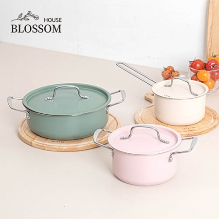 블라썸 오브제 컬러 스텐냄비 3종 #4