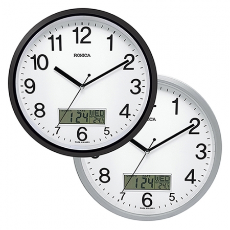 로니카 무소음 캘린더벽시계 300BSC #2