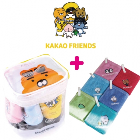 캐릭터 5종 미니스 여행용 니니즈 핸드타올 세트 [프리미엄] #4