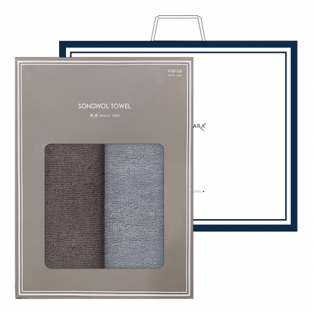 [송월타올] 뱀부 뉴컬러 무지40 호텔타올 2매 풀세트 155g #2