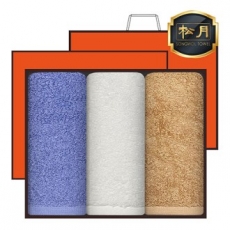 [송월타올] 갤러리 무지타올 40수 170g 3매, 고급세트, 세면타올