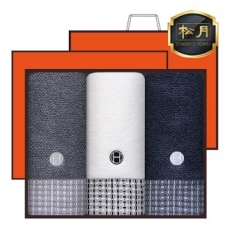 [송월타올] 호텔컬렉션 톤40 타올 3매, 고급세트, 세면타올