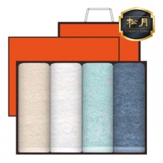 [송월타올] 라이트 무지 타올 40 4매, 고급세트, 세면타올